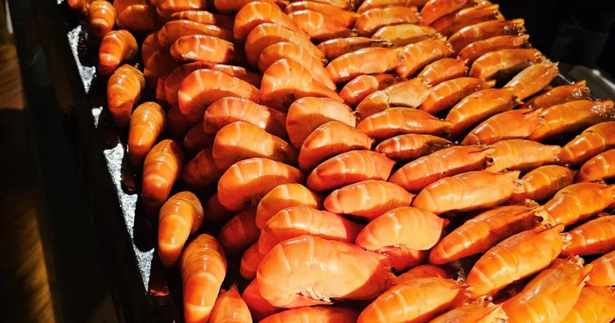 กุ้งตัวใหญ่ เสิร์ฟไม่อั้น